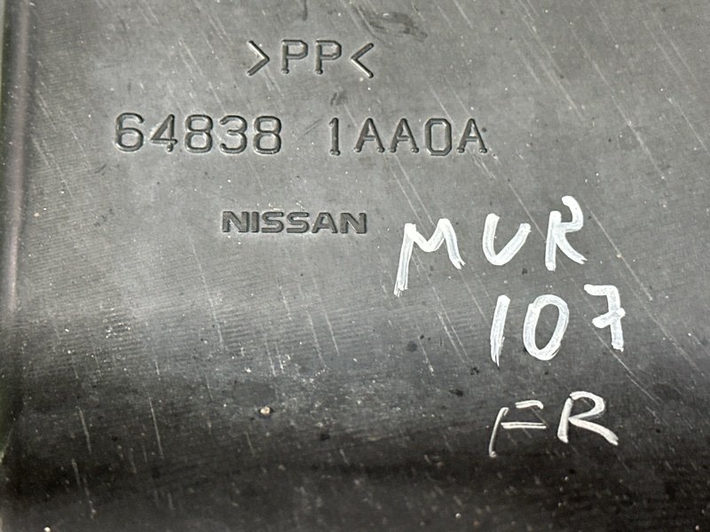 Защита двигателя Nissan Murano 2008 Z51