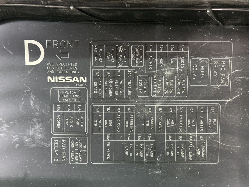 Проводка моторного отсека с блоком предохранителей Nissan Murano 2008 Z51