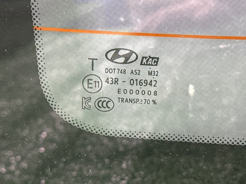 Стекло заднее с обогревом Hyundai Solaris 2 2021 HCR