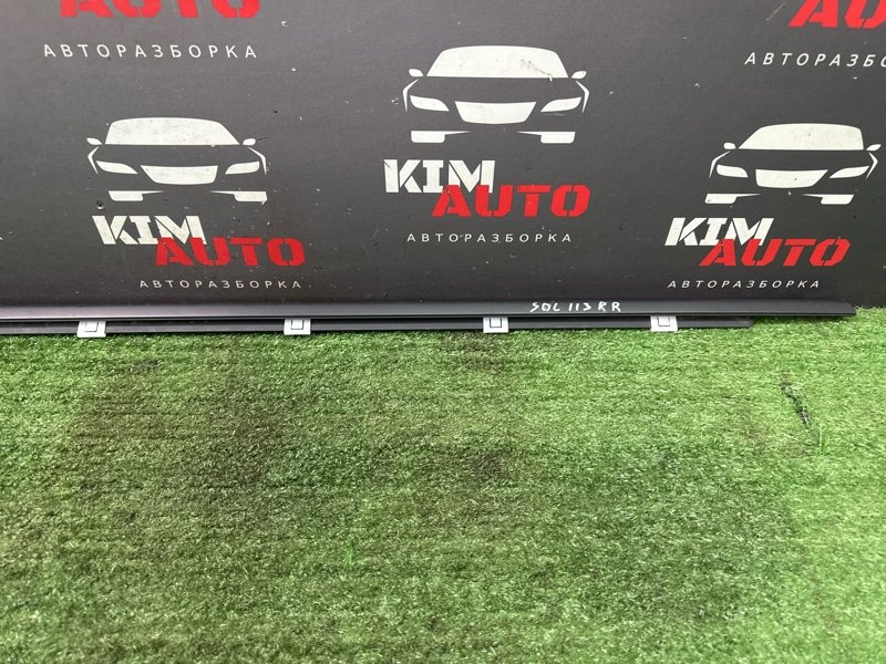 Уплотнитель стекла наружный (Бархотка) Hyundai Solaris 2 2021 HCR