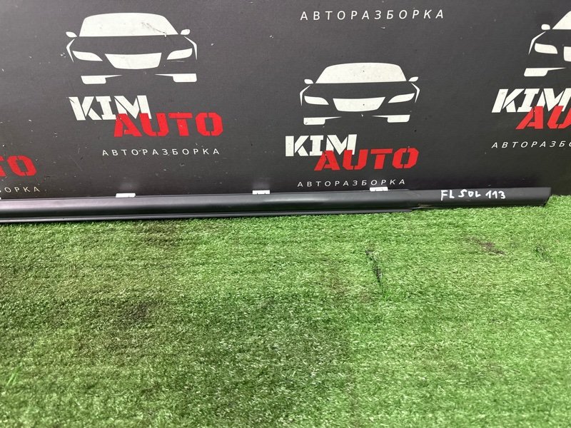 Уплотнитель стекла наружный (Бархотка) Hyundai Solaris 2 2021 HCR