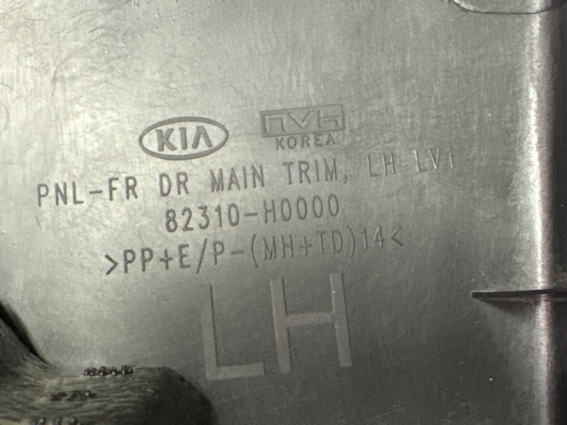 Обшивка двери Kia Rio 4 2019 FB