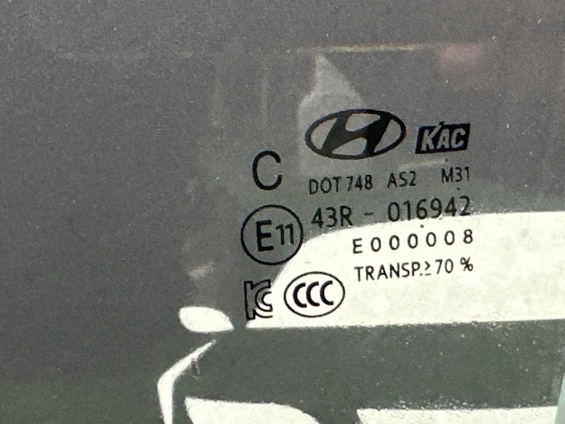 Стекло двери Hyundai Solaris 2 2021 HCR