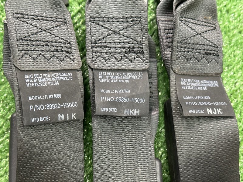 Ремни безопасности Kia Rio 4 2019 FB