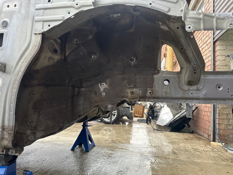 Передняя часть кузова Лонжероны Kia Rio 4 2019 FB