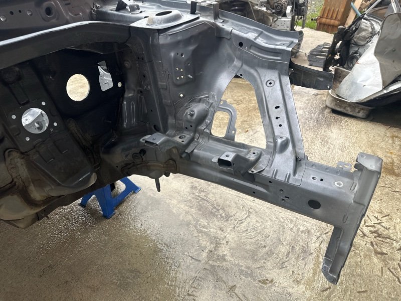 Передняя часть кузова Лонжероны Kia Rio 4 2019 FB