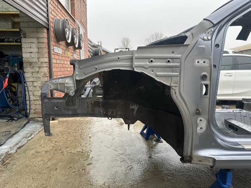 Передняя часть кузова Лонжероны Kia Rio 4 2019 FB