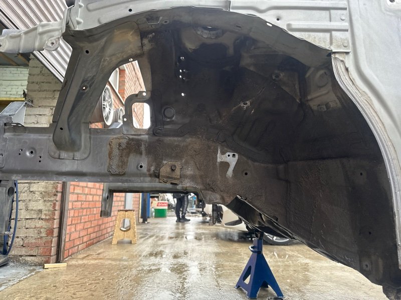 Передняя часть кузова Лонжероны Kia Rio 4 2019 FB