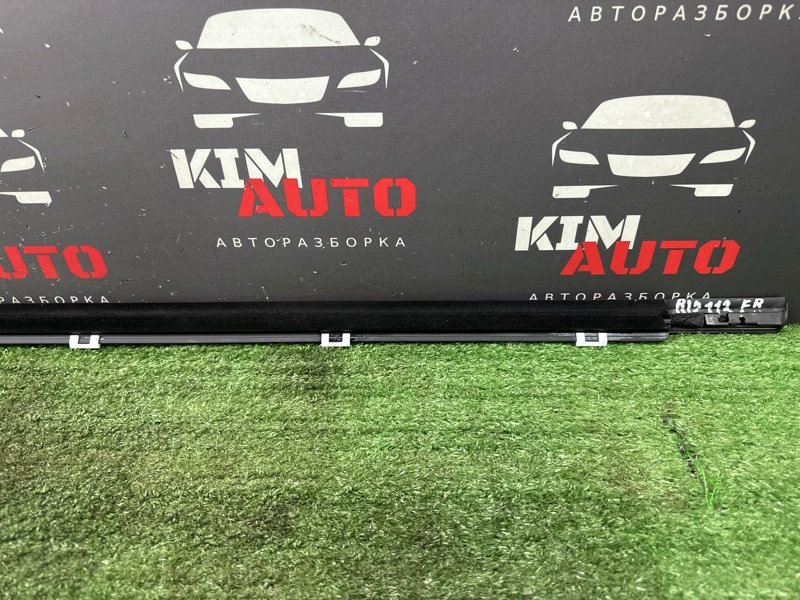 Уплотнитель стекла наружный (Бархотка) Kia Rio 4 2019 FB
