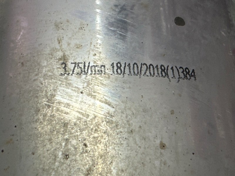 Труба приемная с катализатором Kia Rio 4 2019 FB