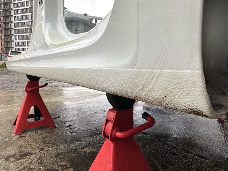 Задняя часть кузова Kia Rio 4 2018