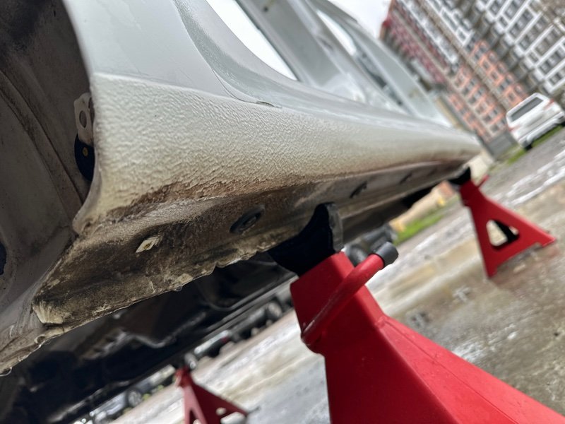 Порог со стойкой Kia Rio 4 2018