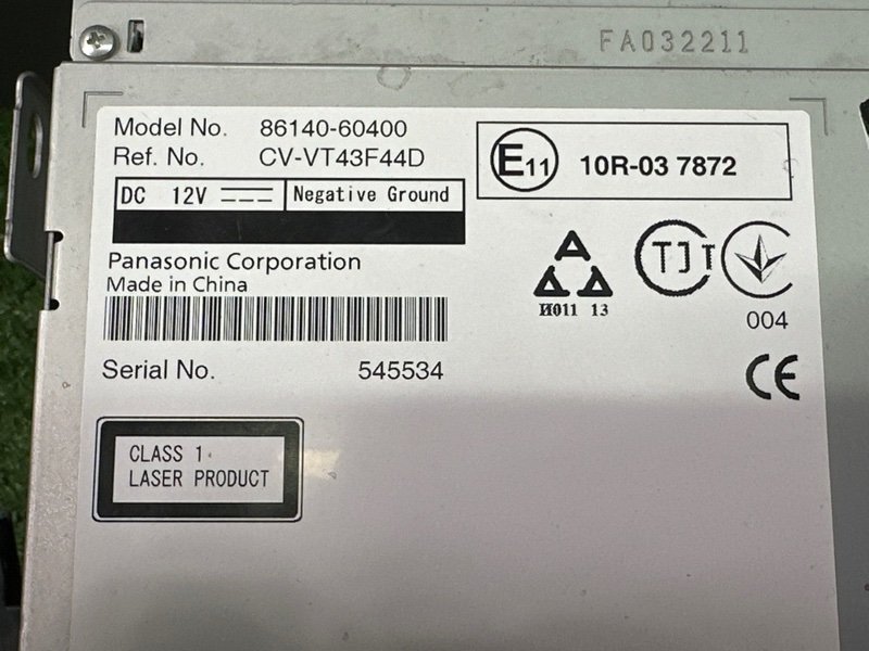 Магнитола штатная Toyota Land Cruiser Prado 4 J150