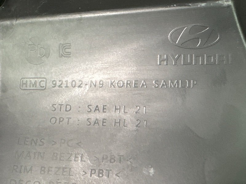 Фары передние Hyundai Tucson 4 NX4