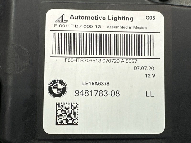 Фары передние BMW X5 G05