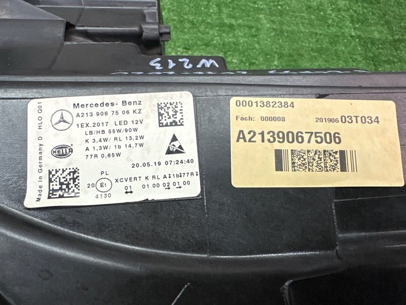 Фара Mercedes-Benz E-Class W213