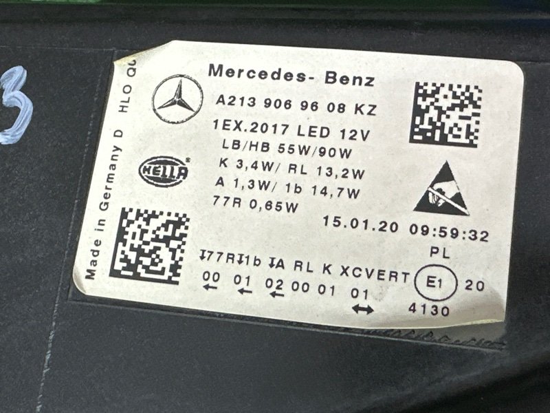 Фары передние Mercedes-Benz E-Class W213