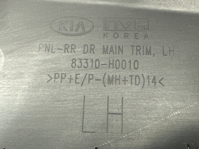 Обшивка двери Kia Rio 4 2018