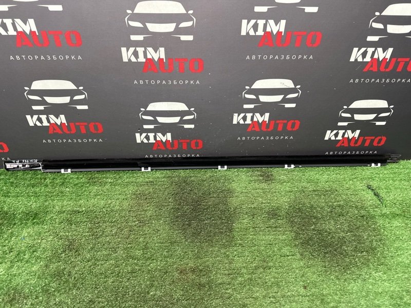 Уплотнитель стекла наружный(Бархотка) Хром Kia Rio 4 2018