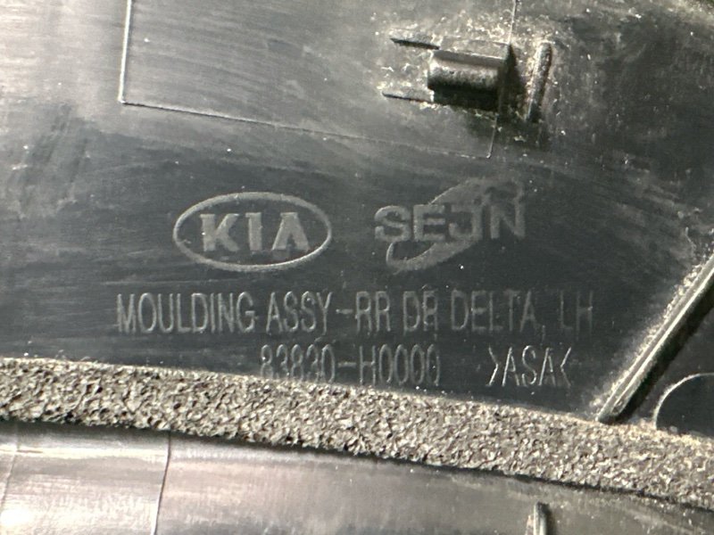 Накладка двери наружная Kia Rio 4 2018