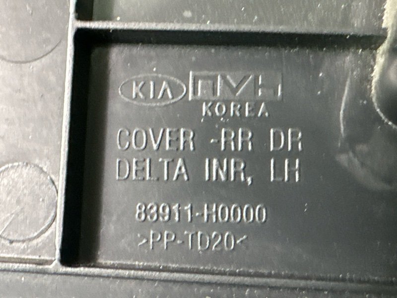 Накладка двери внутренняя Kia Rio 4 2018