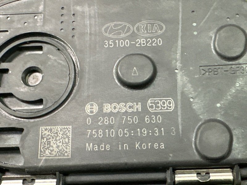 Дроссельная заслонка Kia Rio 4 2018