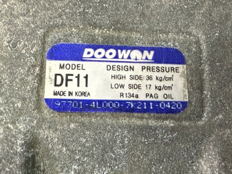 Компрессор кондиционера Kia Rio 4 2018