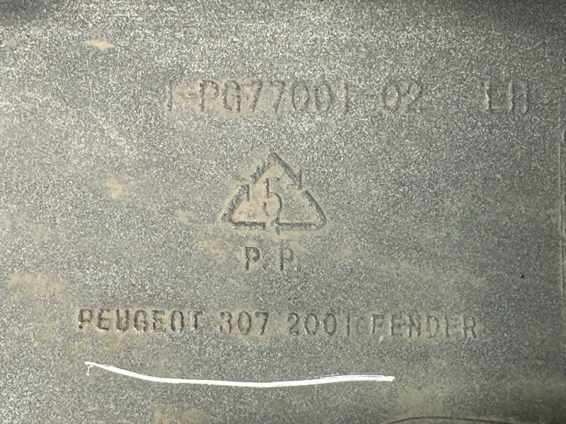 Крыло Peugeot 307