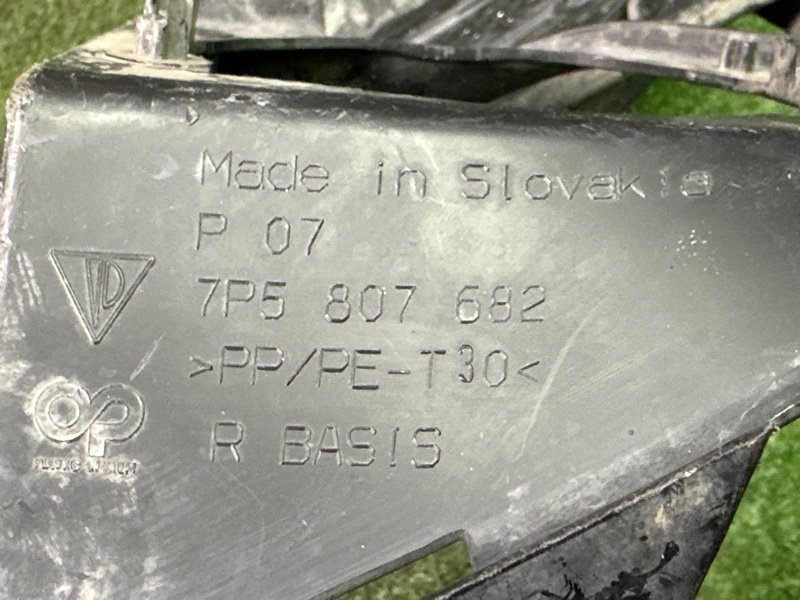 Решетка в бампер Porsche c