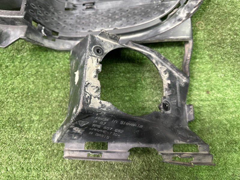 Решетка в бампер Porsche c