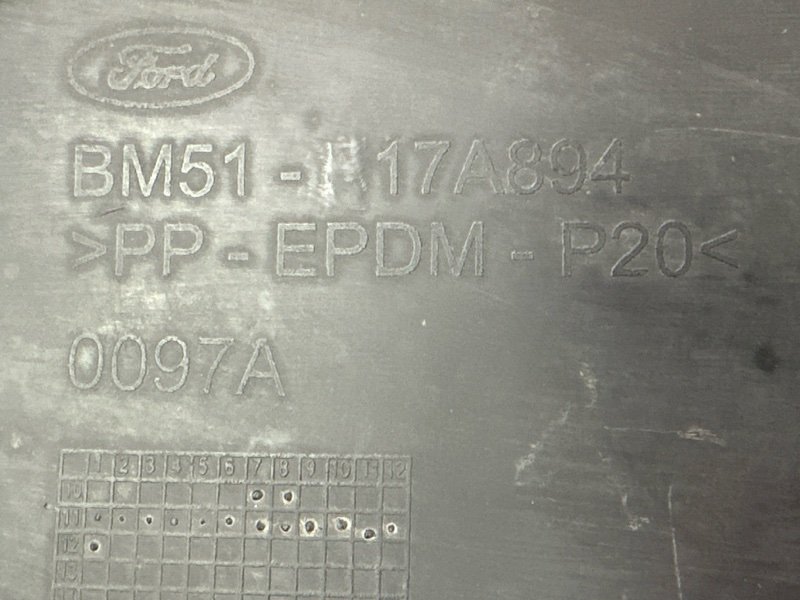 Юбка бампера Ford Focus 3