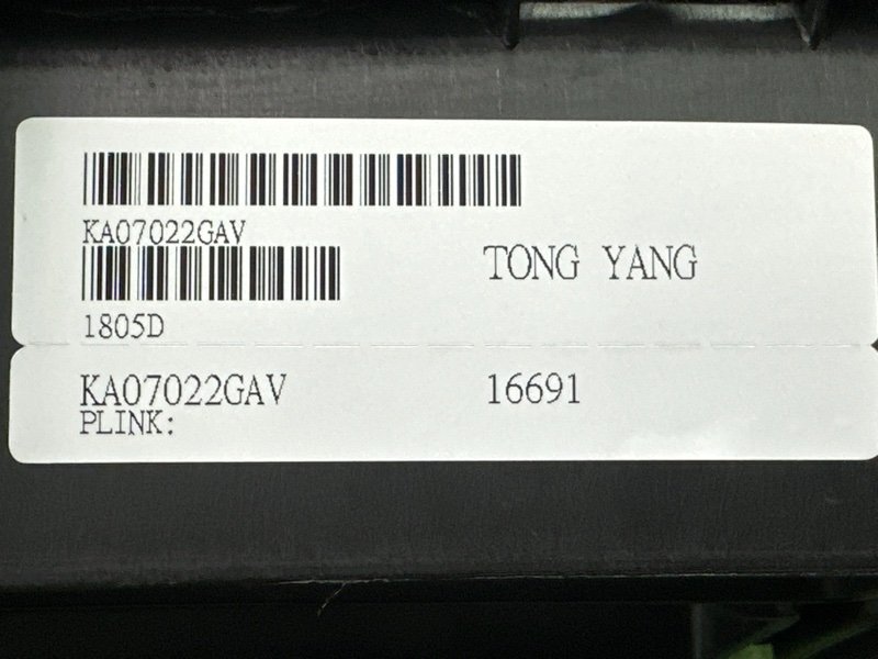 Решетка бампера нижняя Kia Ceed 1 ED