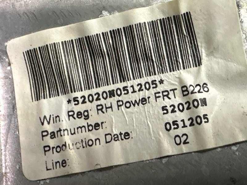 Механизм стеклоподъёмника Ford Fiesta