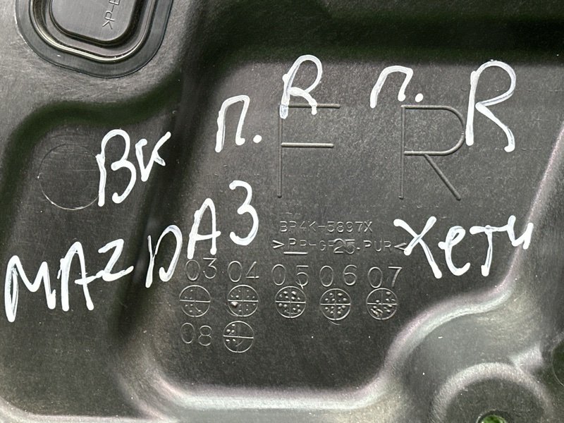 Панель двери Mazda 3 BK