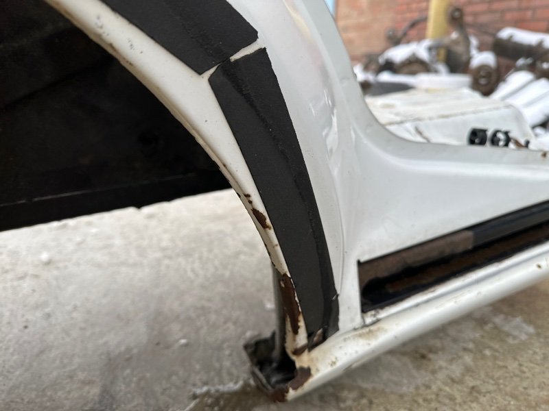 Крыло (четверть) Fiat Doblo