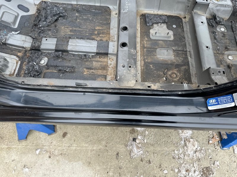 Порог со стойкой Hyundai Solaris 1 2013 RB