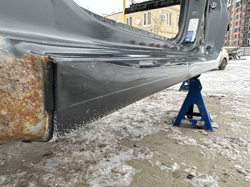 Порог со стойкой Hyundai Solaris 1 2013 RB