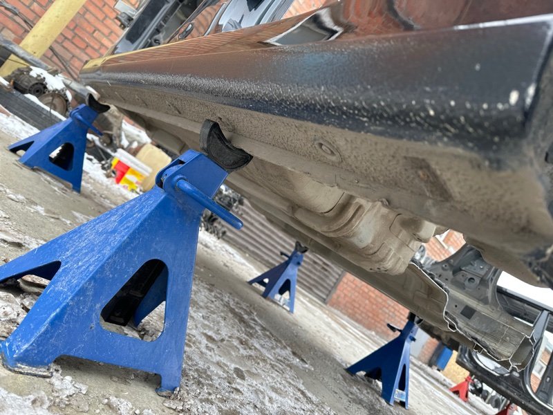 Порог со стойкой Hyundai Solaris 1 2013 RB