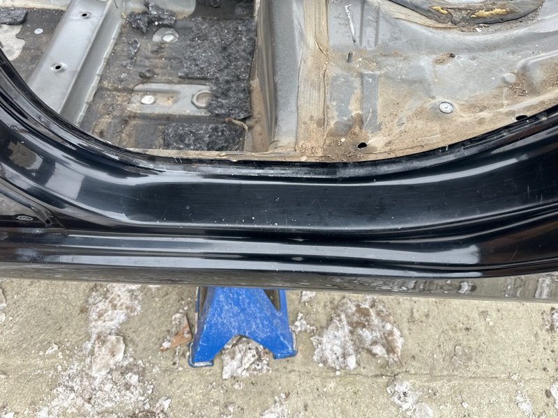 Порог со стойкой Hyundai Solaris 1 2013 RB