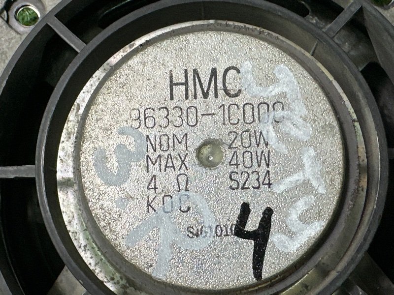 Динамик штатный Hyundai Getz