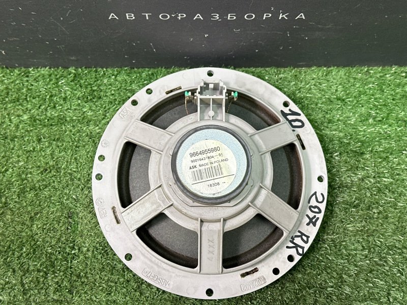 Динамик штатный Peugeot 207
