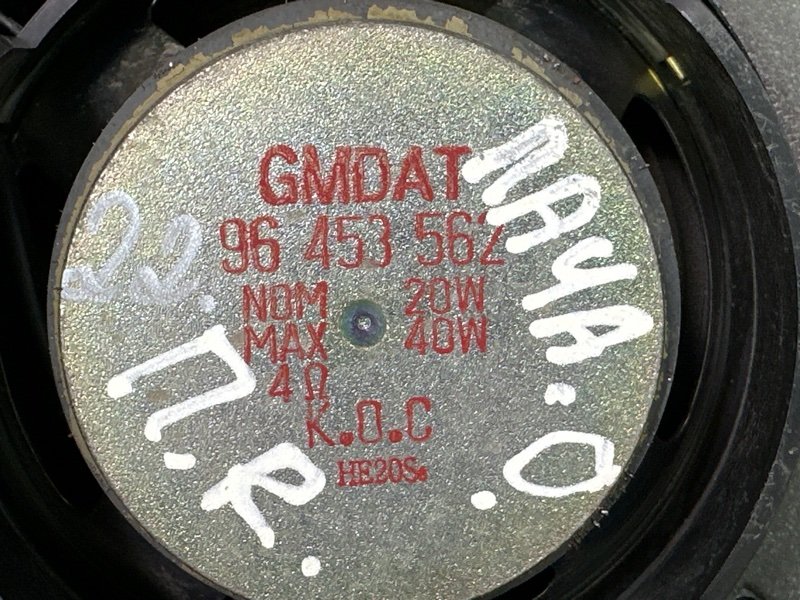 Динамик штатный Chevrolet Lacetti