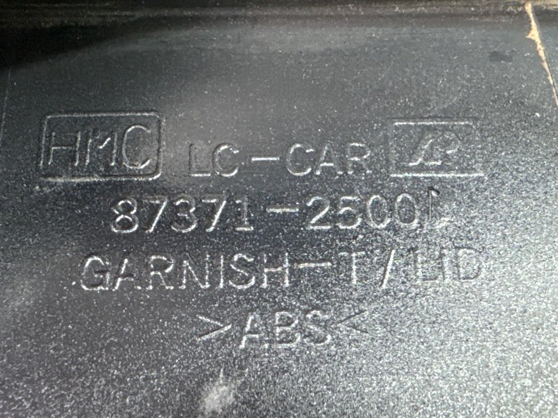 Накладка крышки багажника Hyundai Accent