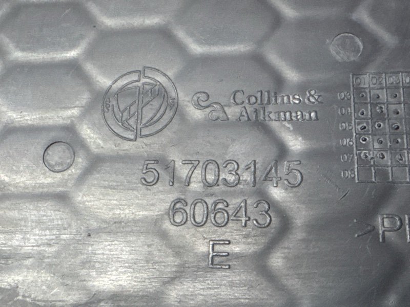 Заглушка ПТФ Fiat Albea