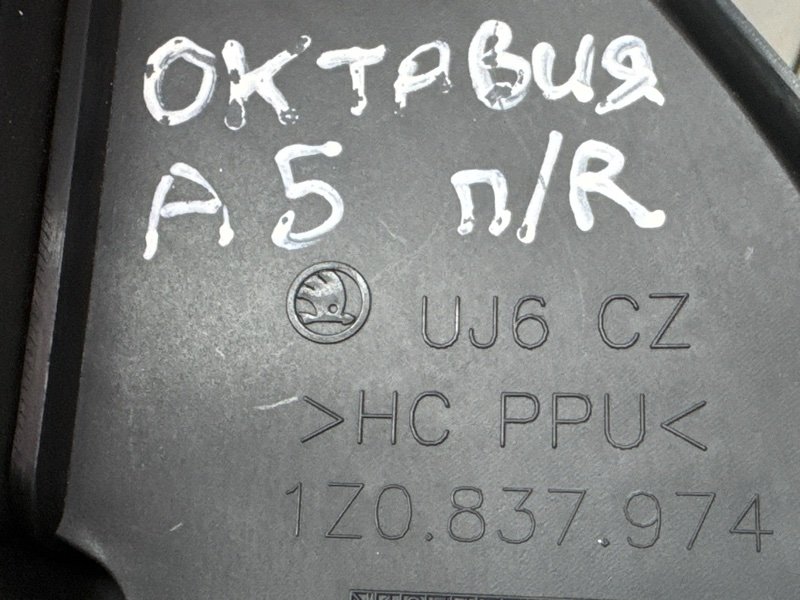 Накладка зеркала Skoda Octavia A5