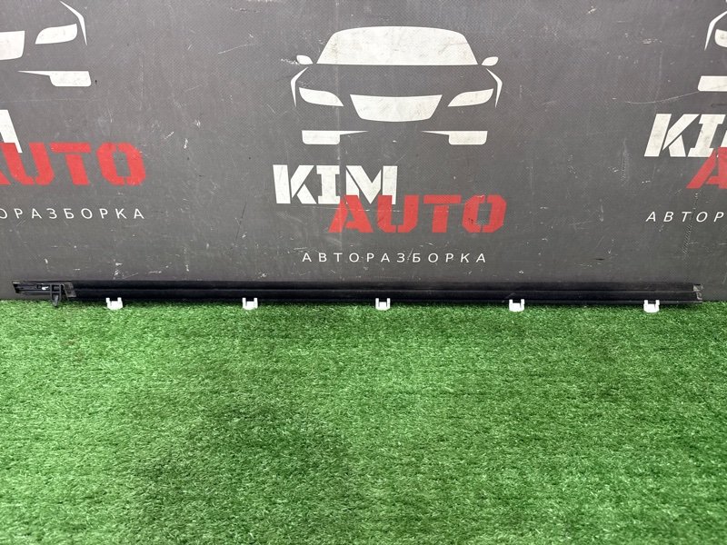 Уплотнитель стекла наружный(Бархотка) Хром Chevrolet Captiva C100