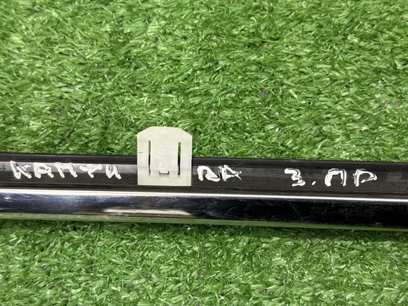 Уплотнитель стекла наружный(Бархотка) Хром Chevrolet Captiva C100