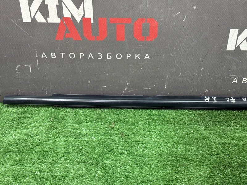 Уплотнитель стекла наружный (Бархотка) Hyundai SantaFe 2