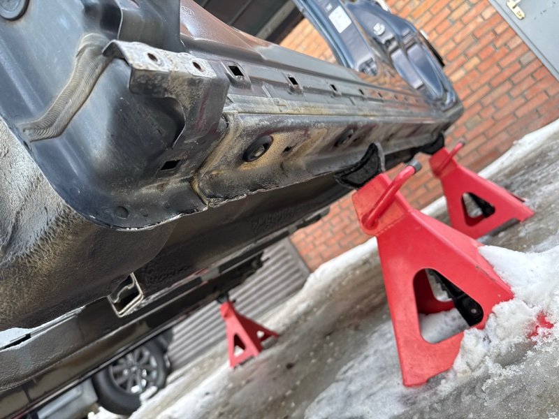 Порог со стойкой Hyundai Creta 2017