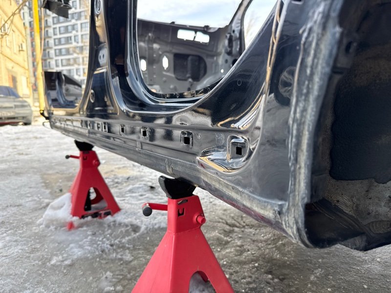 Порог со стойкой Hyundai Creta 2017